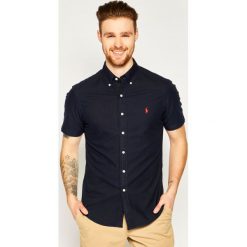 Koszula Polo Ralph Lauren Classics 710795382. Różowe koszule męskie Polo Ralph Lauren, m, bez wzorów, z bawełny, casualowe, polo, bez rękawów. W wyprzedaży za 299,00 zł.