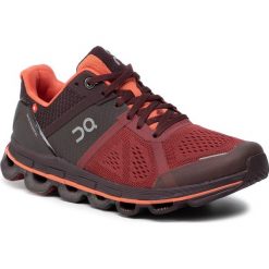 Buty ON - Cludace 00030 Ruby/Lava. Czerwone buty sportowe damskie On, z materiału, sportowe, do biegania. W wyprzedaży za 599,00 zł.