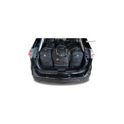 NISSAN X-TRAIL, 2014- TORBY DO BAGAŻNIKA 4 SZT KJUST - 7030007. Czarne torby podróżne KJUST, bez wzorów, z kauczuku, klasyczne. Za 1069,00 zł.