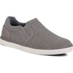 Tenisówki LANETTI - MP07-16976-03 Grey. Szare półbuty męskie Lanetti, na co dzień, bez wzorów, z gumy, klasyczne, bez zapięcia. Za 119,99 zł.