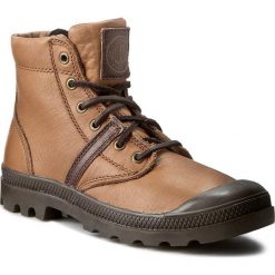 Buty zimowe męskie: Trapery PALLADIUM – Pallabrouse Leather 02452-284 Tan