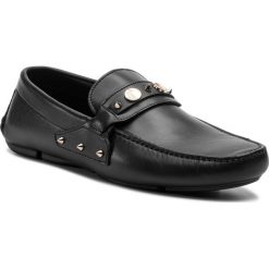 Mokasyny VERSACE COLLECTION - V900736 VM00011 V000H Nero. Czarne mokasyny męskie marki Versace Collection, ze skóry, eleganckie. Za 1769,00 zł.