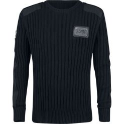 AC/DC EMP Signature Collection Bluza czarny. Czarne bluzy męskie rozpinane marki AC/DC, xl, z aplikacjami. Za 264,90 zł.
