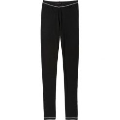 Legginsy termoaktywne bonprix czarny. Czarne getry damskie termoaktywne bonprix, bez wzorów. Za 34,99 zł.