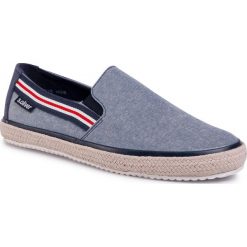 Espadryle S.OLIVER - 5-14606-24 Denim 802. Niebieskie espadryle męskie S.Oliver, na co dzień, bez wzorów, z tworzywa sztucznego, bez zapięcia. Za 169,00 zł.