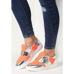 Pomarańczowe Neonowe Buty Sportowe Romance. Pomarańczowe buty sportowe damskie vices, bez wzorów, sportowe. Za 29,99 zł.