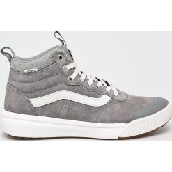 Vans - Trampki UltraRange Hi Mte. Szare trampki i tenisówki damskie marki Vans, ze skóry, na sznurówki. W wyprzedaży za 429,90 zł.