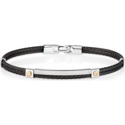 Bransoletka Złota - stal,złoto żółte 585. Żółte bransoletki damskie W.KRUK, złote. Za 549,00 zł.