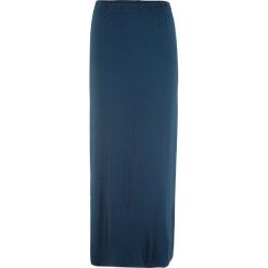 Spódnica z dżerseju z gumką, dł. maxi bonprix ciemnoniebieski. Niebieskie spódniczki damskie bonprix, bez wzorów, z dżerseju, maxi. Za 59,99 zł.