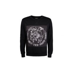 Bluzy Diesel 00SZEU 01AEG / S-Samuel. Czarne bluzy męskie Diesel, s, bez wzorów, bez kołnierzyka, bez rękawów, bez kaptura. Za 279,00 zł.