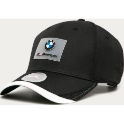 Puma - Czapka x BMW. Białe czapki męskie Puma, z aplikacjami, z poliesteru. Za 139,90 zł.
