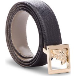Pasek Damski VERSACE COLLECTION - LCD0293 LALHL L410 85 Nero. Czarne paski damskie Versace Collection, w paski, ze skóry. W wyprzedaży za 609,00 zł.