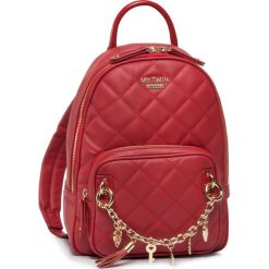 Plecak MY TWIN - Zaino 201MA7042 Rosso Venezi 00740. Czerwone plecaki damskie My Twin, bez wzorów, ze skóry ekologicznej. Za 849,00 zł.