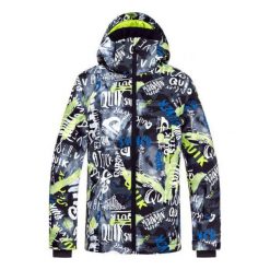 Quiksilver Kurtka Chłopięca Miss Pr Yth 152 Czarno-Zielona. Czarne kurtki chłopięce marki Quiksilver, na zimę, bez wzorów, sportowe, bez kaptura. Za 528,00 zł.