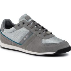 Sneakersy BOSS - Glaze 50407903 10214592 01 Medium Grey 034. Szare sneakersy męskie Boss, bez zapięcia. W wyprzedaży za 389,00 zł.