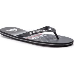 Japonki QUIKSILVER - AQYL100792 Xkks. Czarne klapki męskie Quiksilver, bez wzorów, z tworzywa sztucznego. W wyprzedaży za 79,00 zł.