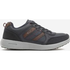 Granatowe Buty Sportowe Hoorain. Niebieskie buty sportowe męskie Born2be, na sznurówki. Za 109,99 zł.
