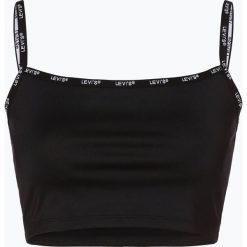 Levi's - Top damski, czarny. Czarne topy damskie Levi's®, s, bez wzorów, bez kołnierzyka. Za 79,95 zł.