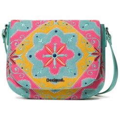 Desigual Turkusowa Torebka Crossbody Bols Mary Jackson Varsov. Niebieskie torebki klasyczne damskie marki Desigual, bez wzorów, eleganckie, bez dodatków. Za 299,00 zł.