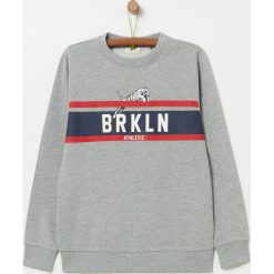 OVS - Bluza dziecięca 146-170 cm. Szare bluzy chłopięce OVS, z nadrukiem, z bawełny, bez rękawów, bez kaptura. Za 69,90 zł.