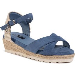 Espadryle XTI - 57188 Jeans. Niebieskie sandały dziewczęce Xti, z jeansu, bez zapięcia. Za 169,00 zł.