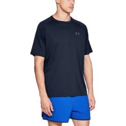 Under Armour Tech™ 2.0 Koszulka Niebieski. Niebieskie podkoszulki męskie Under Armour, s, bez wzorów, z poliesteru, bez kołnierzyka, z krótkim rękawem, krótkie. Za 128,95 zł.