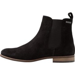 Superdry MILLIELOU CHELSEA Ankle boot black. Czarne botki damskie skórzane Superdry. Za 419,00 zł.
