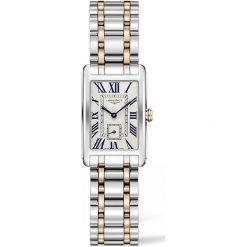 LONGINES DolceVita L5.255.5.71.7. Białe zegarki damskie marki LONGINES, złote. Za 6590,00 zł.