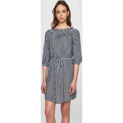 Only - Sukienka. Szare sukienki damskie ONLY, na co dzień, s, bez wzorów, z wiskozy, casualowe, bez kołnierzyka, bez rękawów, mini, proste. Za 169,90 zł.