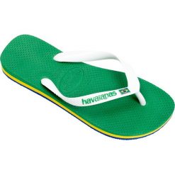 Havaianas - Japonki. Zielone kapcie męskie marki Havaianas, z gumy. Za 119,90 zł.