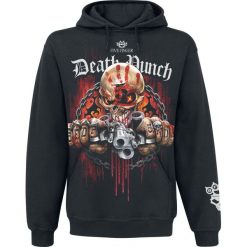 Bluzy męskie: Five Finger Death Punch Assassin Bluza z kapturem czarny