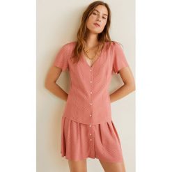 Mango - Top Alysa. Białe bluzki damskie Mango, na co dzień, s, bez wzorów, z wiskozy, casualowe, bez kołnierzyka, bez rękawów. Za 79,90 zł.