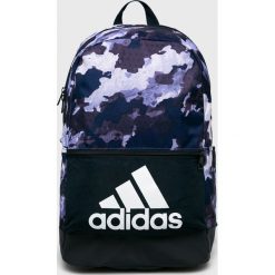Adidas Performance - Plecak. Fioletowe plecaki damskie adidas Performance, z nadrukiem, z poliesteru. Za 99,90 zł.