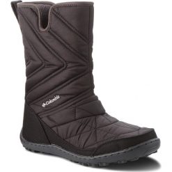 Śniegowce COLUMBIA - Youth Minx Slip III BY5948 Black/White 010. Czarne śniegowce dziewczęce marki Columbia. W wyprzedaży za 229,00 zł.