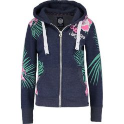 Bluzy damskie: Superdry TOKYO BURNOUT ZIPHOOD Bluza rozpinana princeton blue marl