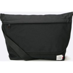 Tommy Hilfiger - Torba. Czarne torby na laptopa TOMMY HILFIGER, w paski, z poliesteru. W wyprzedaży za 279,90 zł.