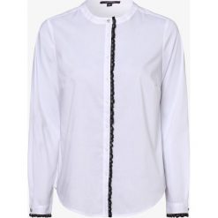 Comma - Bluzka damska, biały. Białe bluzki damskie comma, bez wzorów, z koronki, eleganckie, bez kołnierzyka, bez rękawów. Za 359,95 zł.