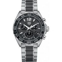 ZEGAREK TAG HEUER FORMULA 1 CAZ1011.BA0843. Czarne zegarki męskie marki TAG HEUER, ze stali. Za 8410,00 zł.