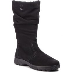 Kozaki ARA - GORE-TEX 12-49336-61 Schwarz. Czarne buty zimowe damskie marki ara, z gore-texu. W wyprzedaży za 439,00 zł.