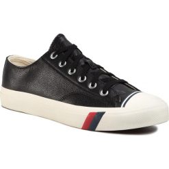 Trampki PRO-KEDS - Royal Lo Lea PH61439 Blk. Czarne półbuty męskie Pro-Keds, bez wzorów, ze skóry, bez zapięcia. Za 429,00 zł.