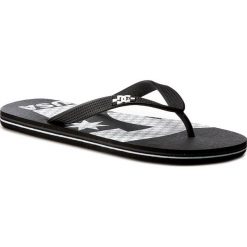 Chodaki damskie: Japonki DC - Spray Graffik 303276 Black/White/Black Print (KWK)