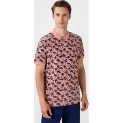 Jack & Jones Pedro Polo Koszulka Różowy. Różowe podkoszulki męskie Jack & Jones, xl, bez wzorów, z bawełny, bez rękawów. Za 109,95 zł.