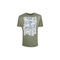 T-shirty z krótkim rękawem Pepe jeans PM503915 / Afremov. Zielone t-shirty męskie Pepe Jeans, xl, bez wzorów, z jeansu, bez kołnierzyka, krótkie. Za 99,00 zł.