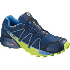 Buty skate męskie: Salomon Buty męskie Speedcross 4 GTX Poseidon/Navy Blazer/Lime Green r. 44 2/3 (404923)