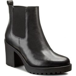 Botki VAGABOND - Grace 4228-101-20 Black. Czarne buty zimowe damskie Vagabond, z materiału. W wyprzedaży za 289,00 zł.