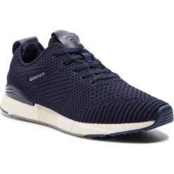Sneakersy GANT - Atlanta 18638356 Marine G69. Niebieskie sneakersy męskie GANT, na co dzień, bez wzorów, ze skóry, klasyczne, bez zapięcia. Za 479,95 zł.