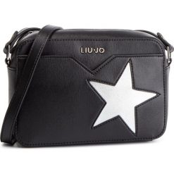 Torebka LIU JO - S Crossbody A19092 E0140 Nero Stella V9991. Czarne listonoszki damskie Liu Jo, bez wzorów, ze skóry ekologicznej, bez dodatków. W wyprzedaży za 279,00 zł.