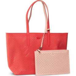 Torebka LACOSTE - Shopping Bag NF3091AS Bittersweet/Pale Blush D91. Różowe torebki klasyczne damskie Lacoste, bez wzorów, ze skóry ekologicznej, bez dodatków. W wyprzedaży za 319,00 zł.
