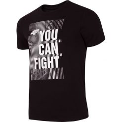 T-shirty męskie z nadrukiem: T-shirt męski TSM013 – głęboka czerń