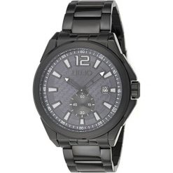 Liu.Jo Temple IP BLACK TLJ890. Czarne zegarki męskie Liu Jo, ze stali. W wyprzedaży za 338,00 zł.